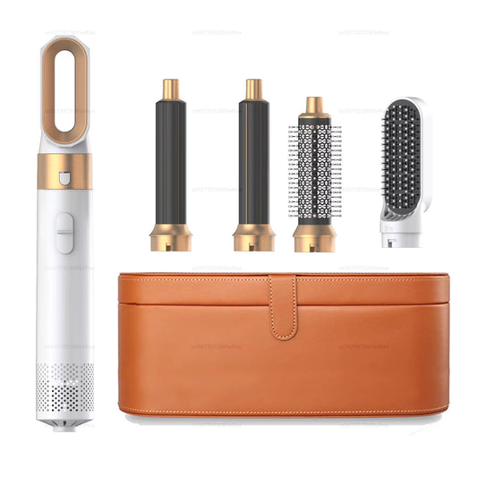 5 in 1 Multi Styler New Design Hair Dryer for Hair 5 in 1 Hair Styler with Curling Barrel Hot Air Brush Styling Tool Multistyler